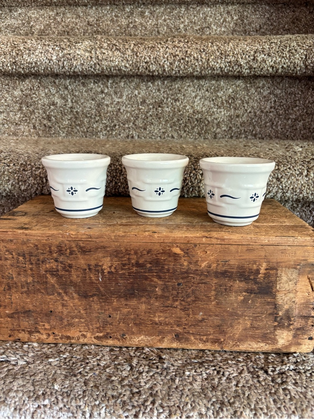 Longaberger votive cups